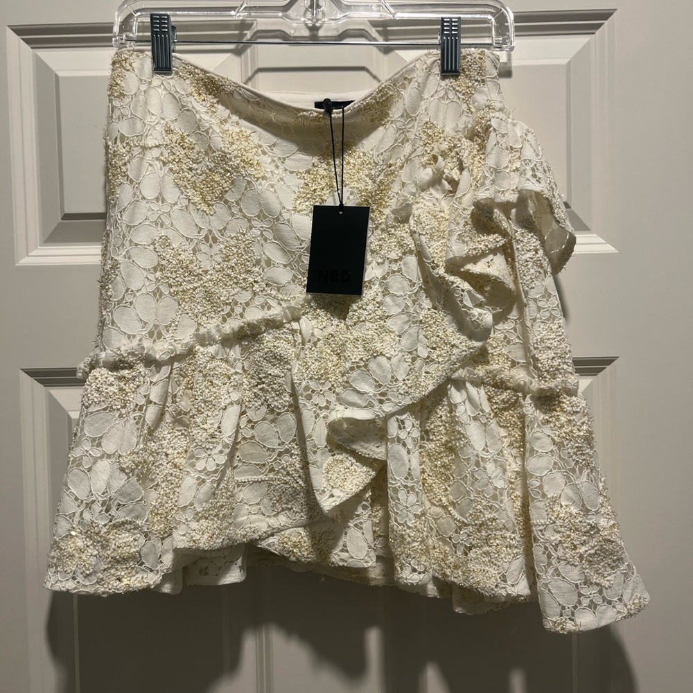 Revolve NBD Lace Skirt
